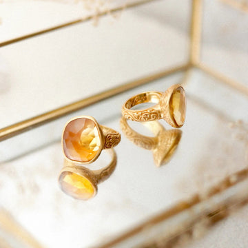 Truth of My Soul Ring • Citrine