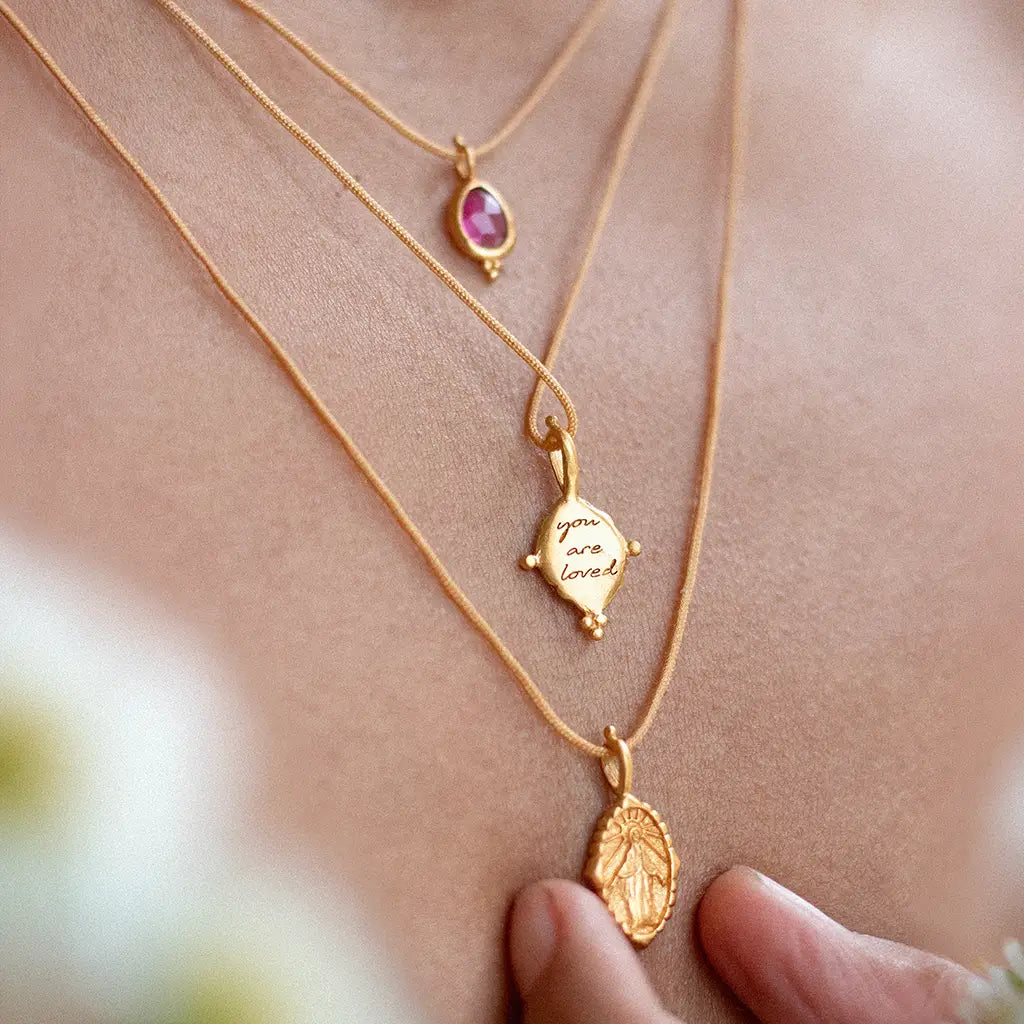 You Are Loved • Cord Necklace