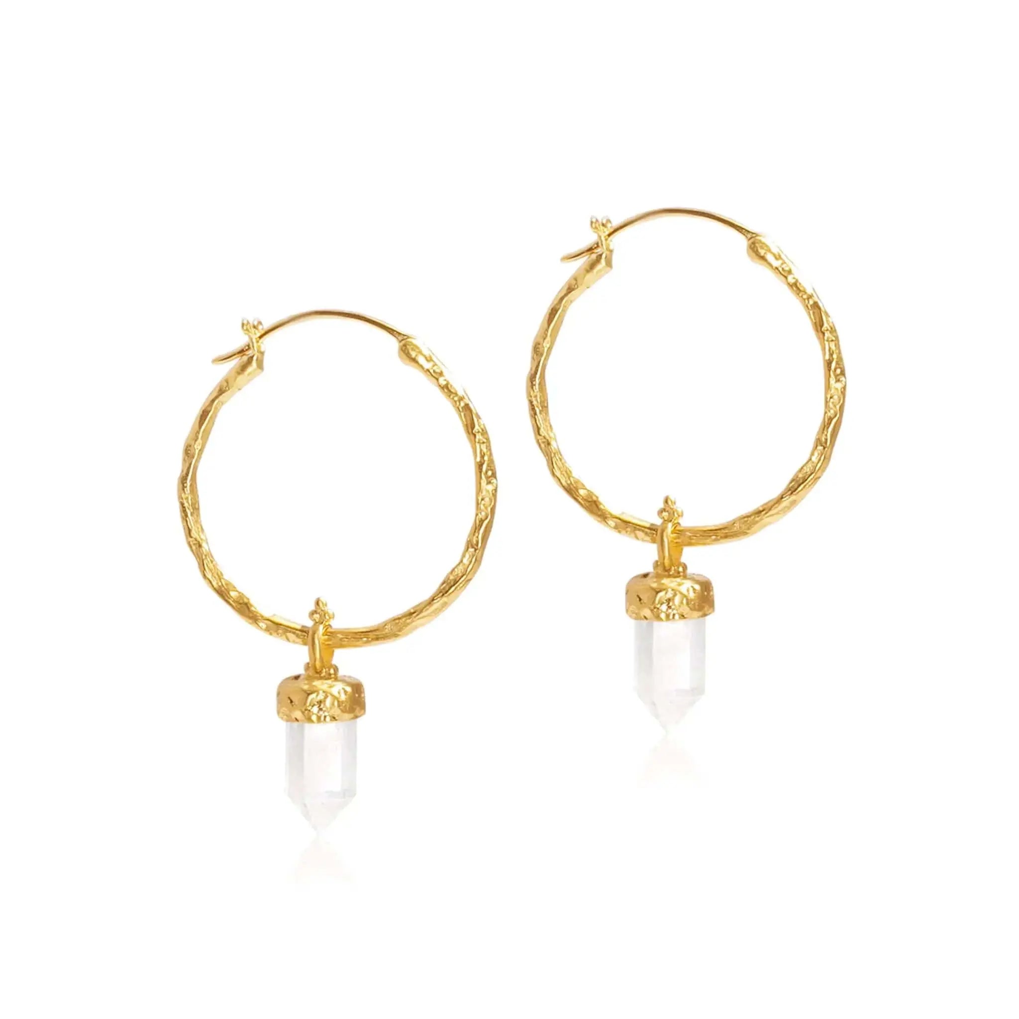 I Am At Peace • Hoop Earrings Ananda Soul