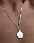 Dare to Shine Angel Necklace Sterling Silver