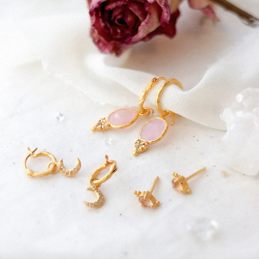 Earring Gift Set: Heart Wide Open Earrings + Ancient Wisdom Earrings + Moondust Earrings