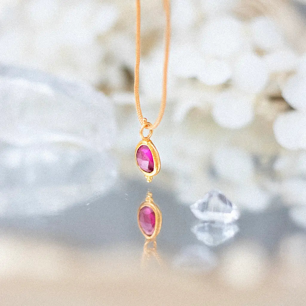 Gentle Heart • Cord Necklace