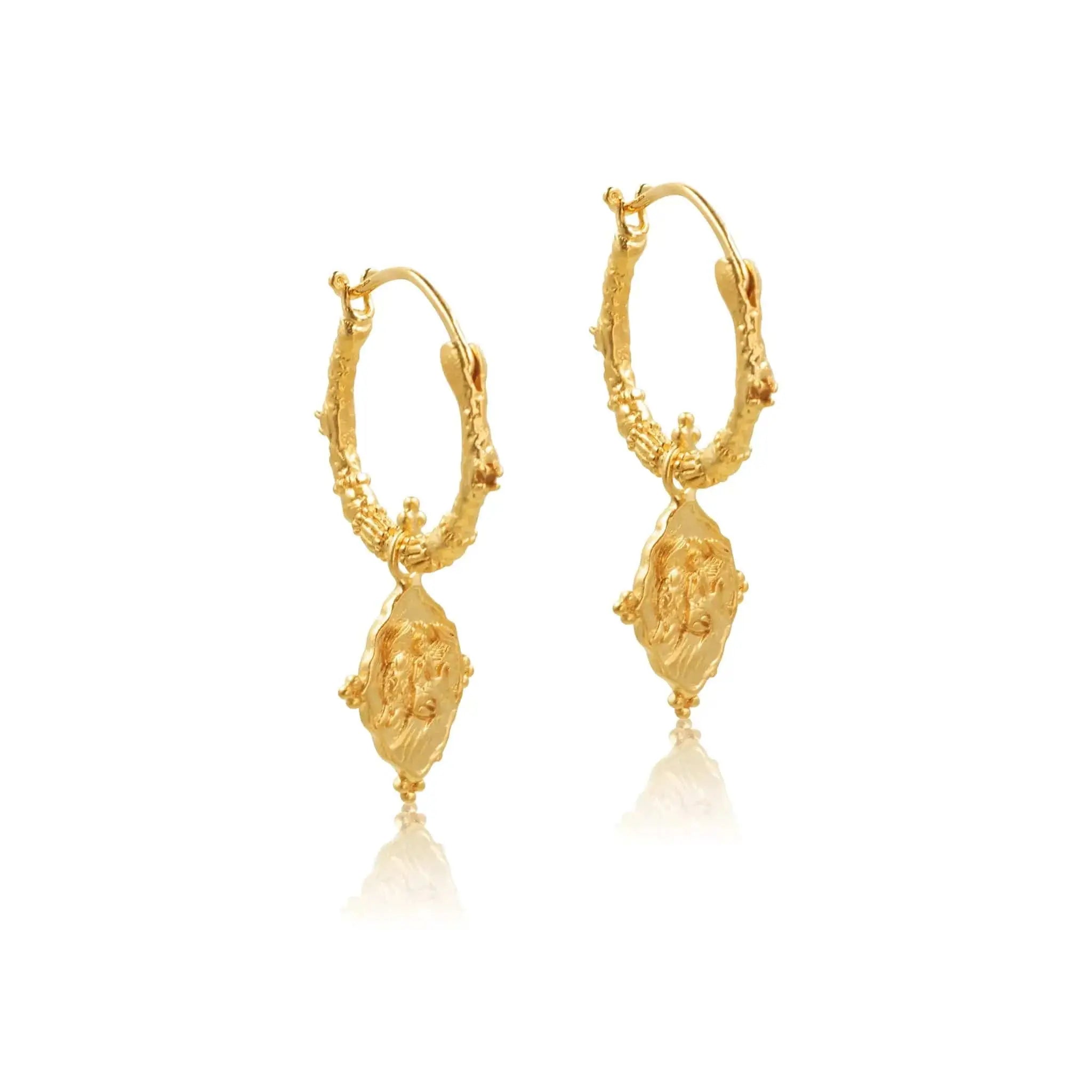 Gentle Devotion • Hoop Earrings Ananda Soul