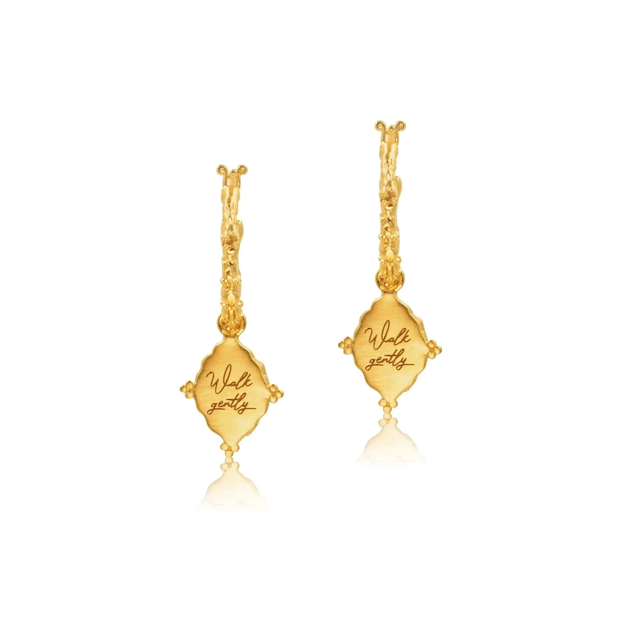 Gentle Devotion • Hoop Earrings Ananda Soul