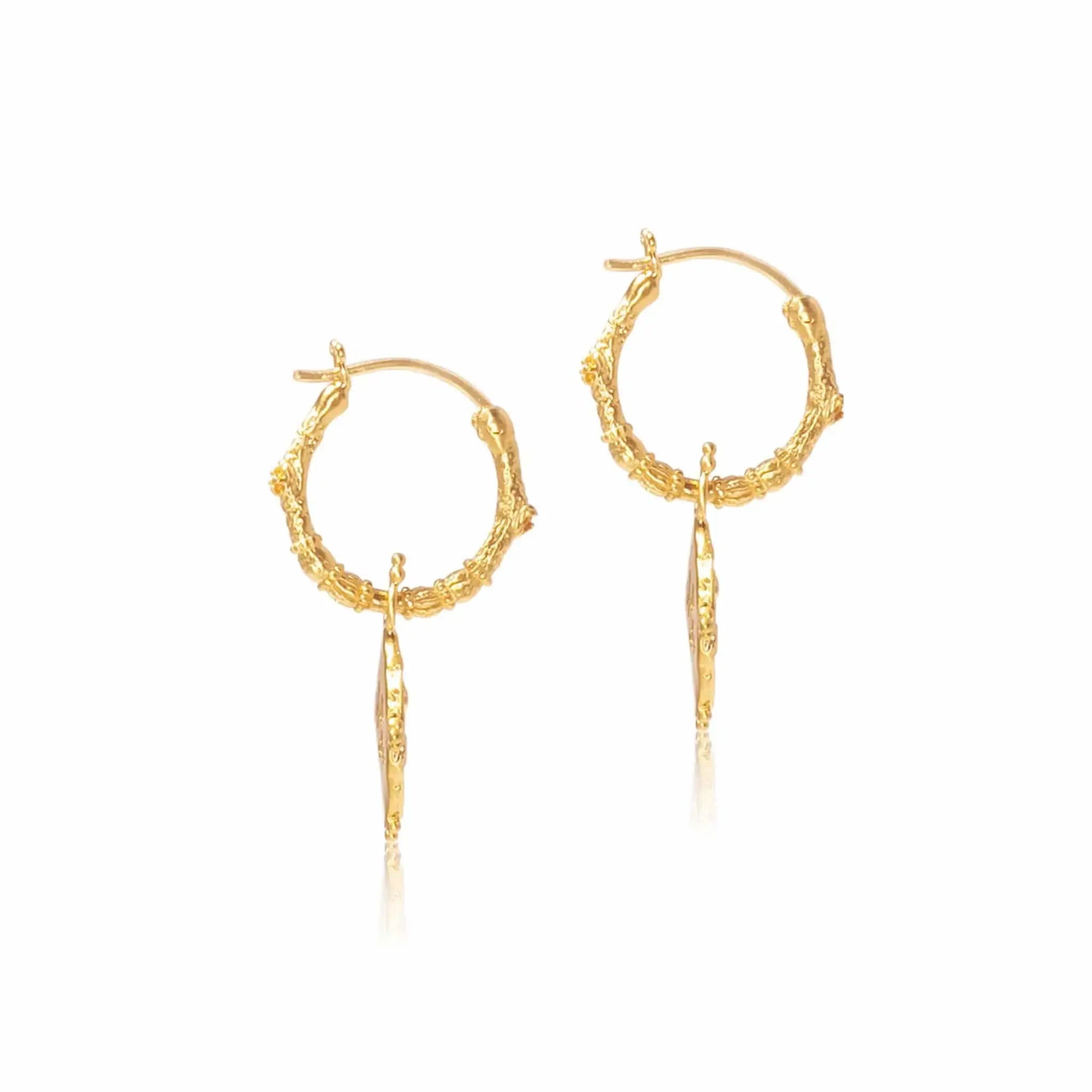 Gentle Devotion • Hoop Earrings Ananda Soul