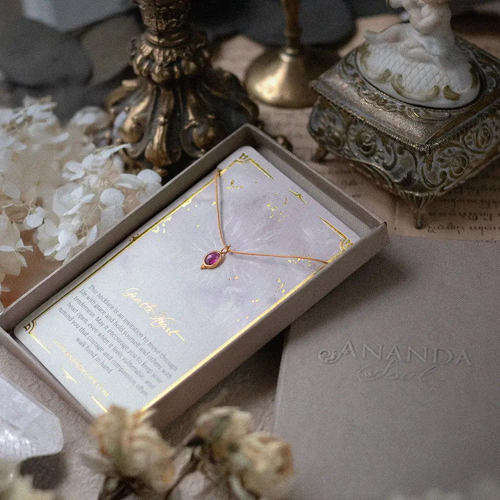 Gentle Heart • Cord Necklace