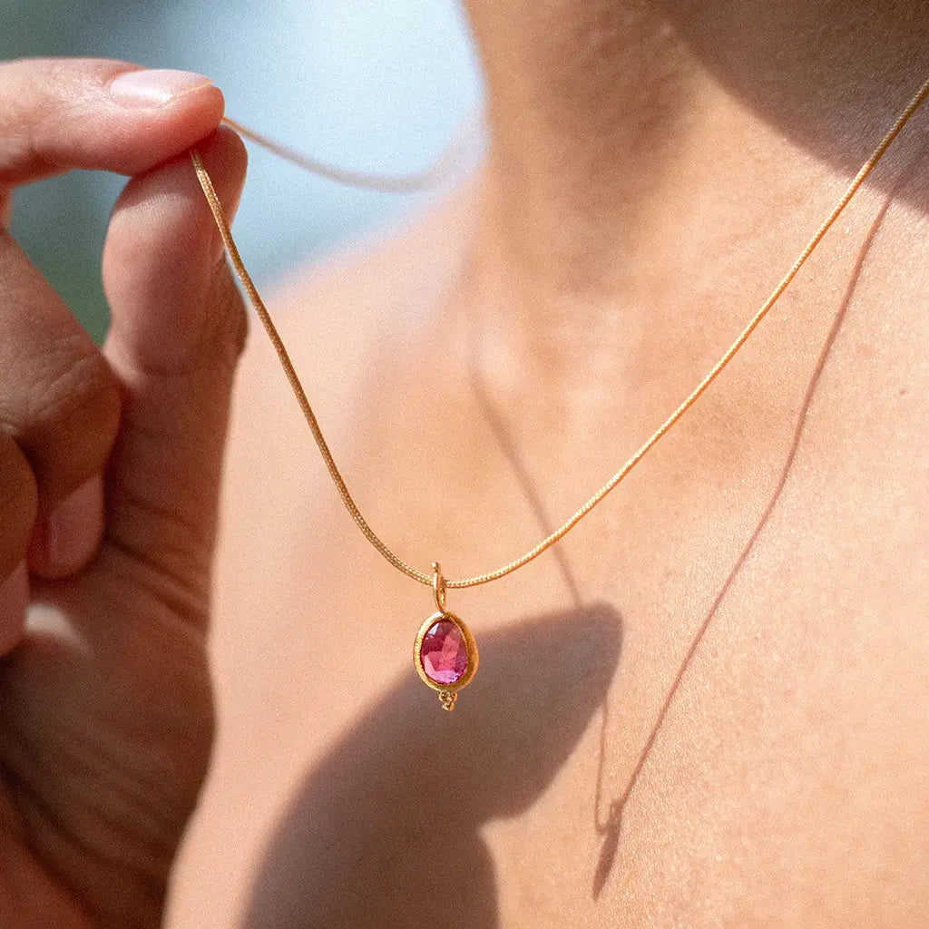 Gentle Heart • Cord Necklace