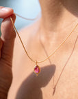 Gentle Heart • Cord Necklace