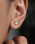 Moondust Earrings Solid Gold • 18kt