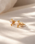 Moondust Earrings Solid Gold • 18kt