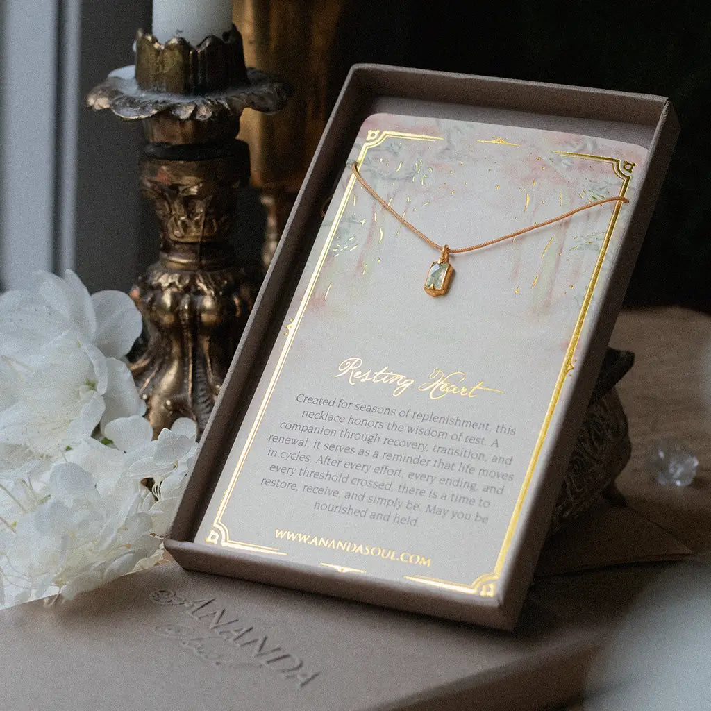 Resting Heart • Cord Necklace