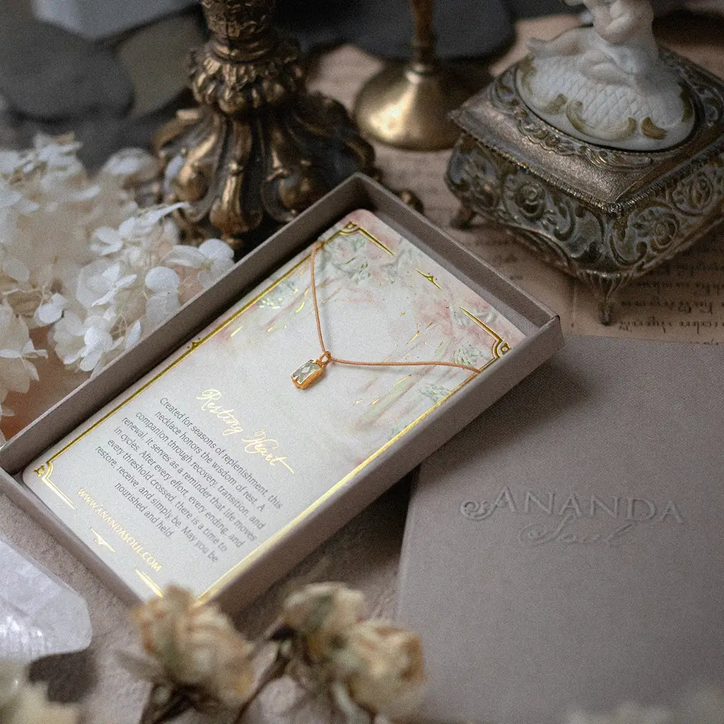 Resting Heart • Cord Necklace