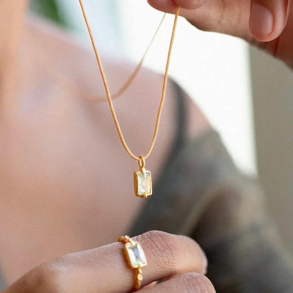 Resting Heart • Cord Necklace