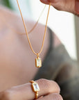 Resting Heart • Cord Necklace