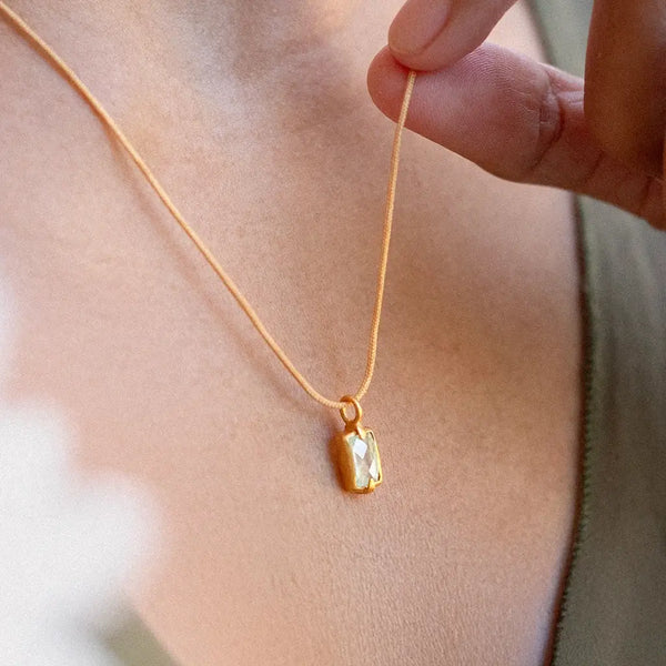 Resting Heart • Cord Necklace