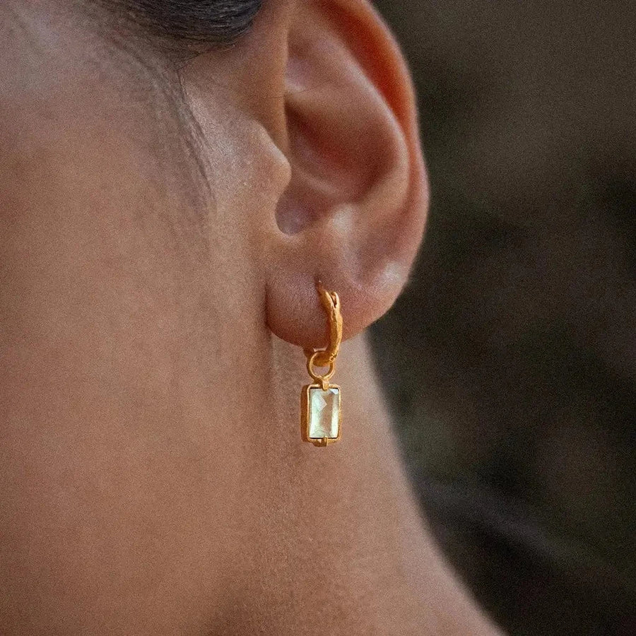 Resting Heart • Hoop Earrings Ananda Soul