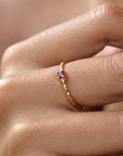 Fair Trade Ruby Solid Gold Ring • 18kt