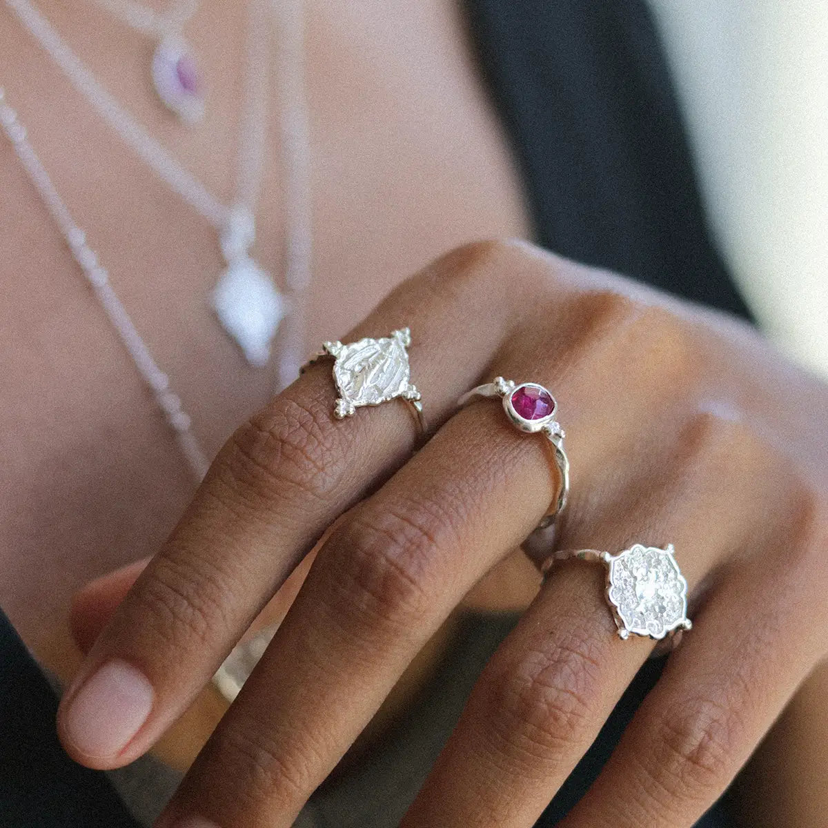 Gentle Heart • Ring Sterling SIlver