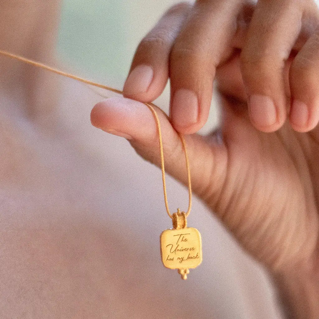 The Universe Has My Back • Necklace Cord