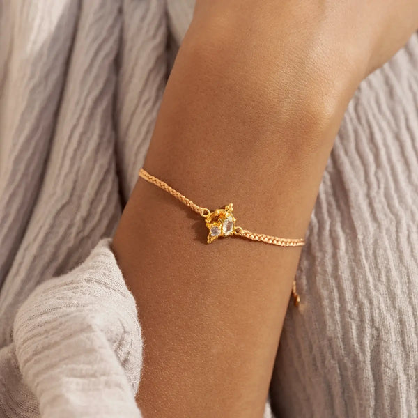 Three Petals Bracelet • Cord