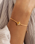 Three Petals Bracelet • Cord