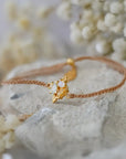 Three Petals Bracelet • Cord