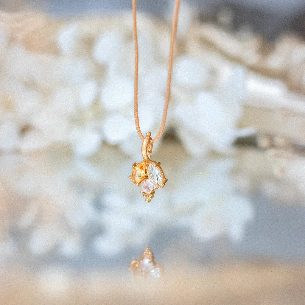 Three Petals • Cord Necklace