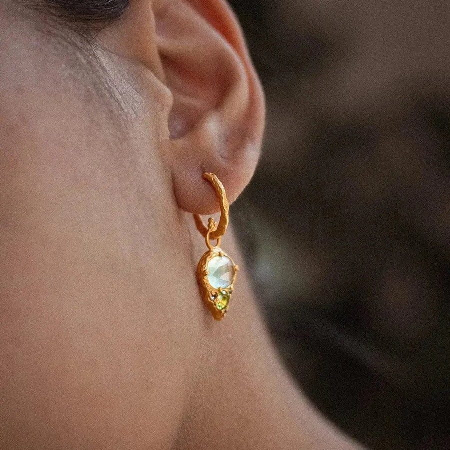 Wild Treasure • Hoop Earrings Ananda Soul