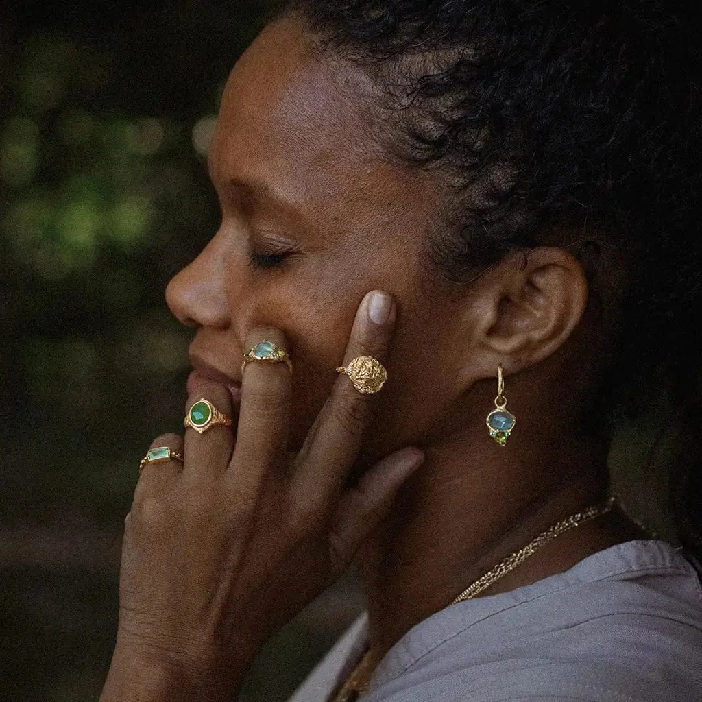 Wild Treasure • Hoop Earrings Ananda Soul