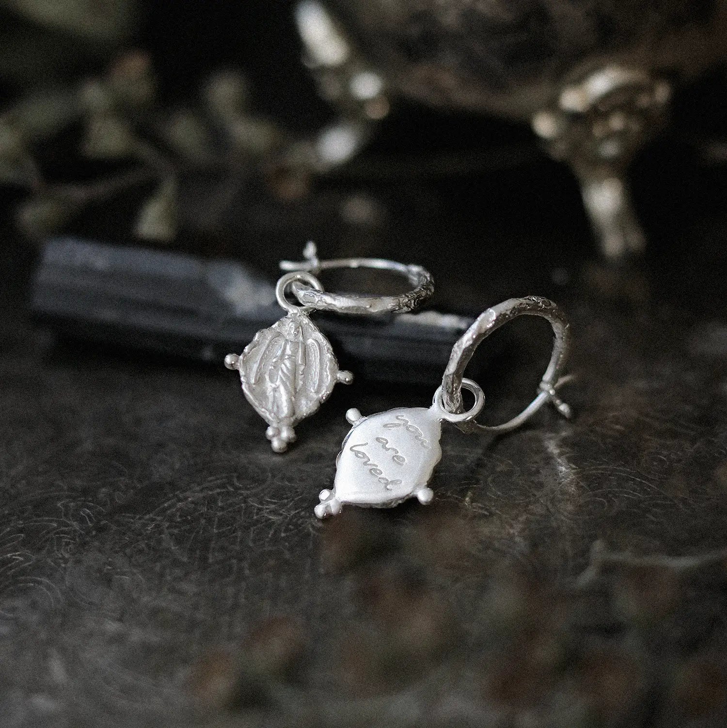 You Are Loved • Earrings Sterling SIlver