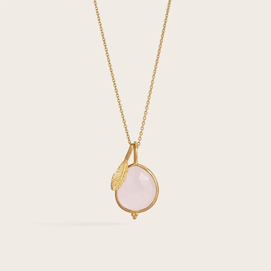 Angel Whispers Necklace • Rose Quartz Ananda Soul