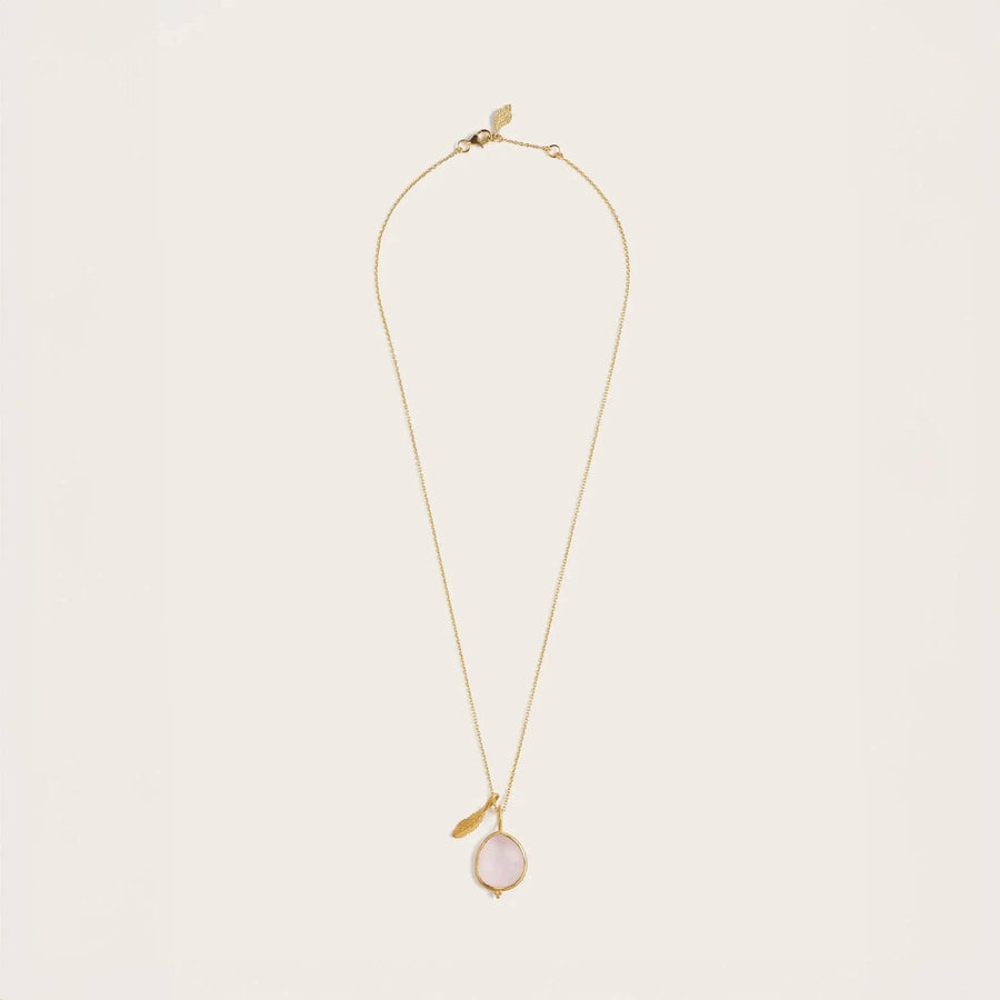 Angel Whispers Necklace • Rose Quartz Ananda Soul