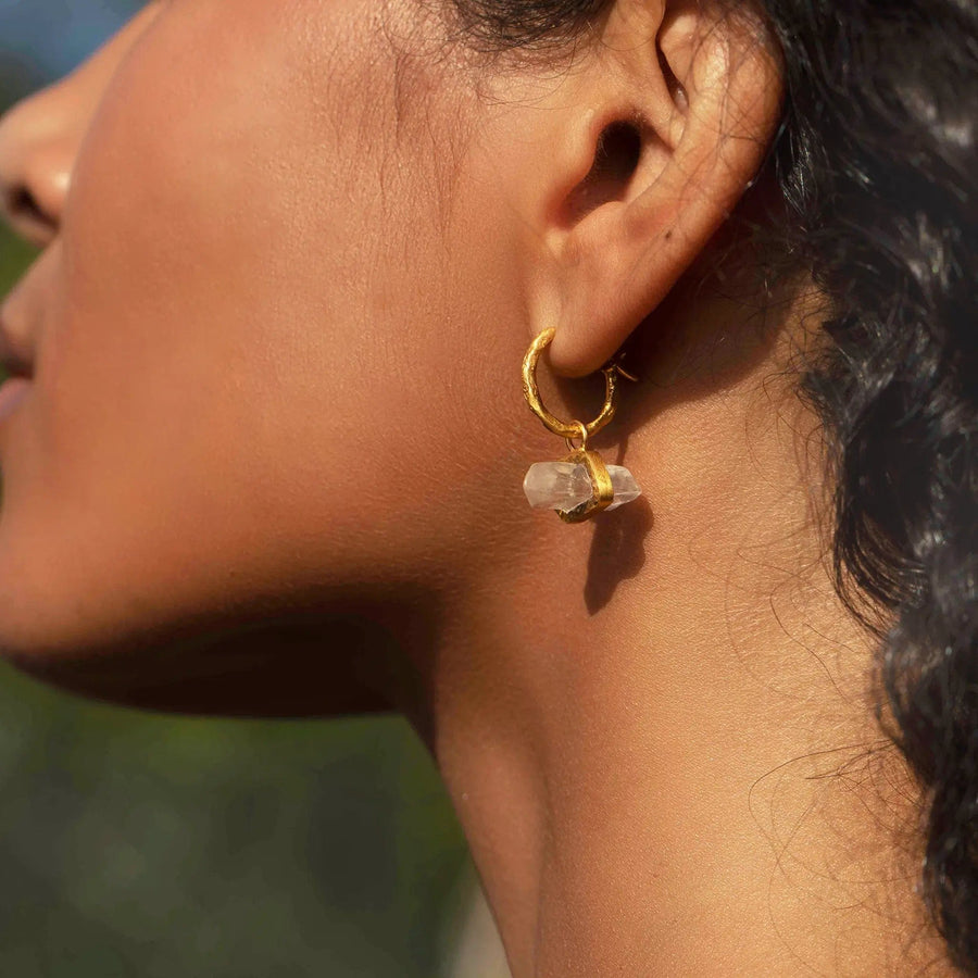 Boundless Compassion • Small Hoop Earrings