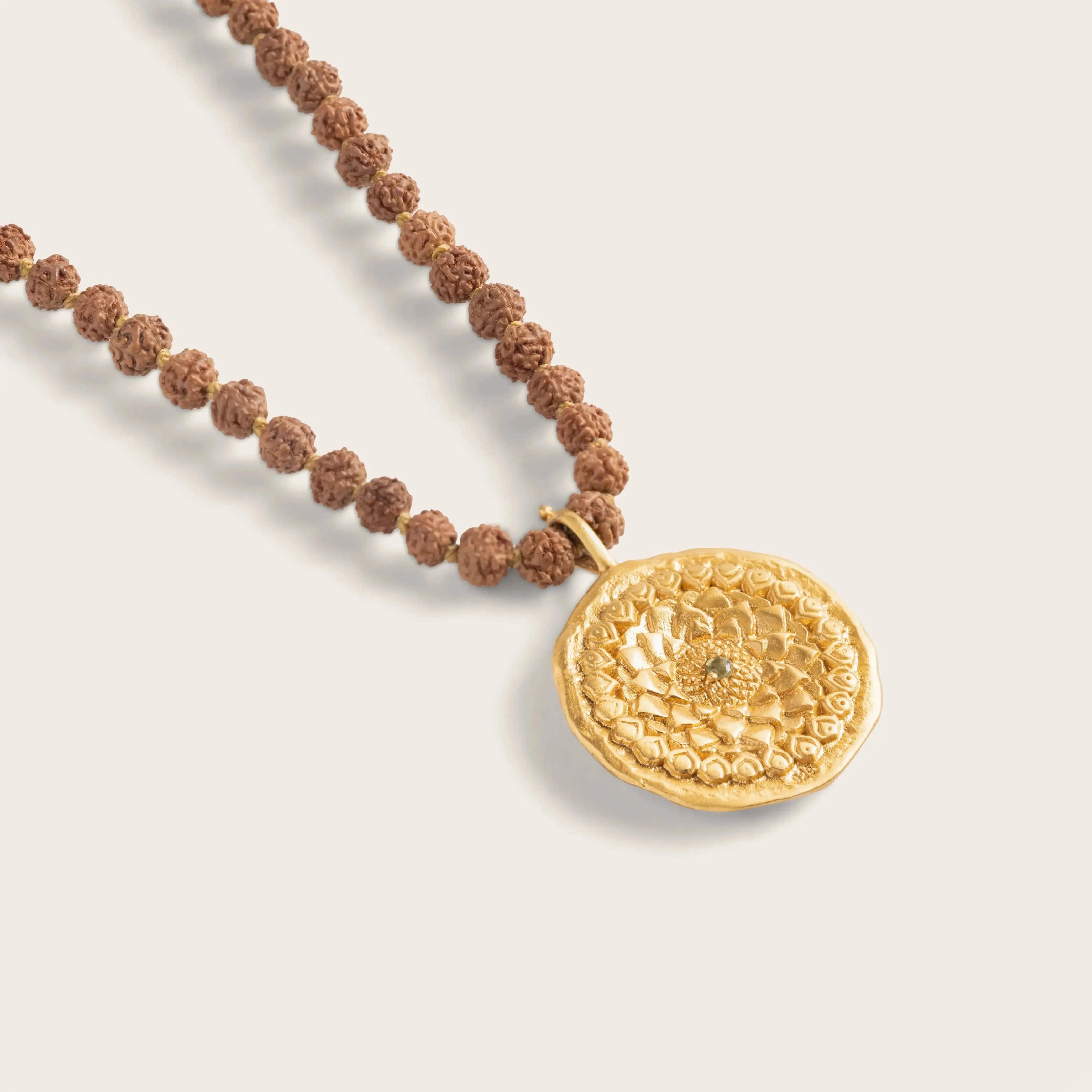 Ganapati • Necklace with Rudraksha Anandasoul