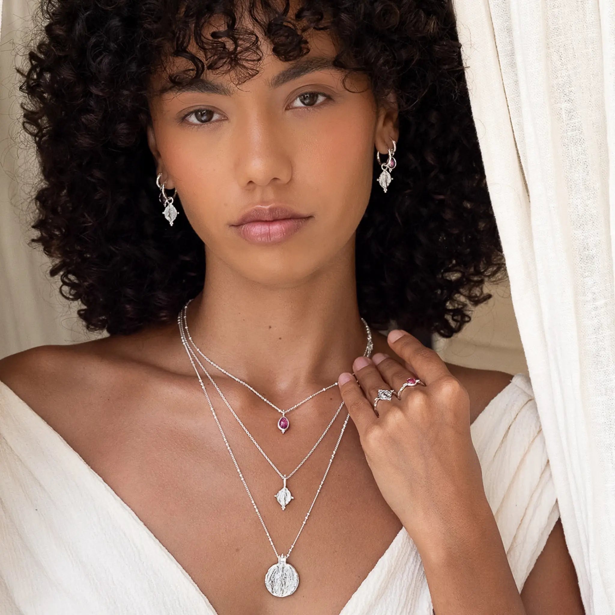 Gentle Heart • Necklace Sterling Silver