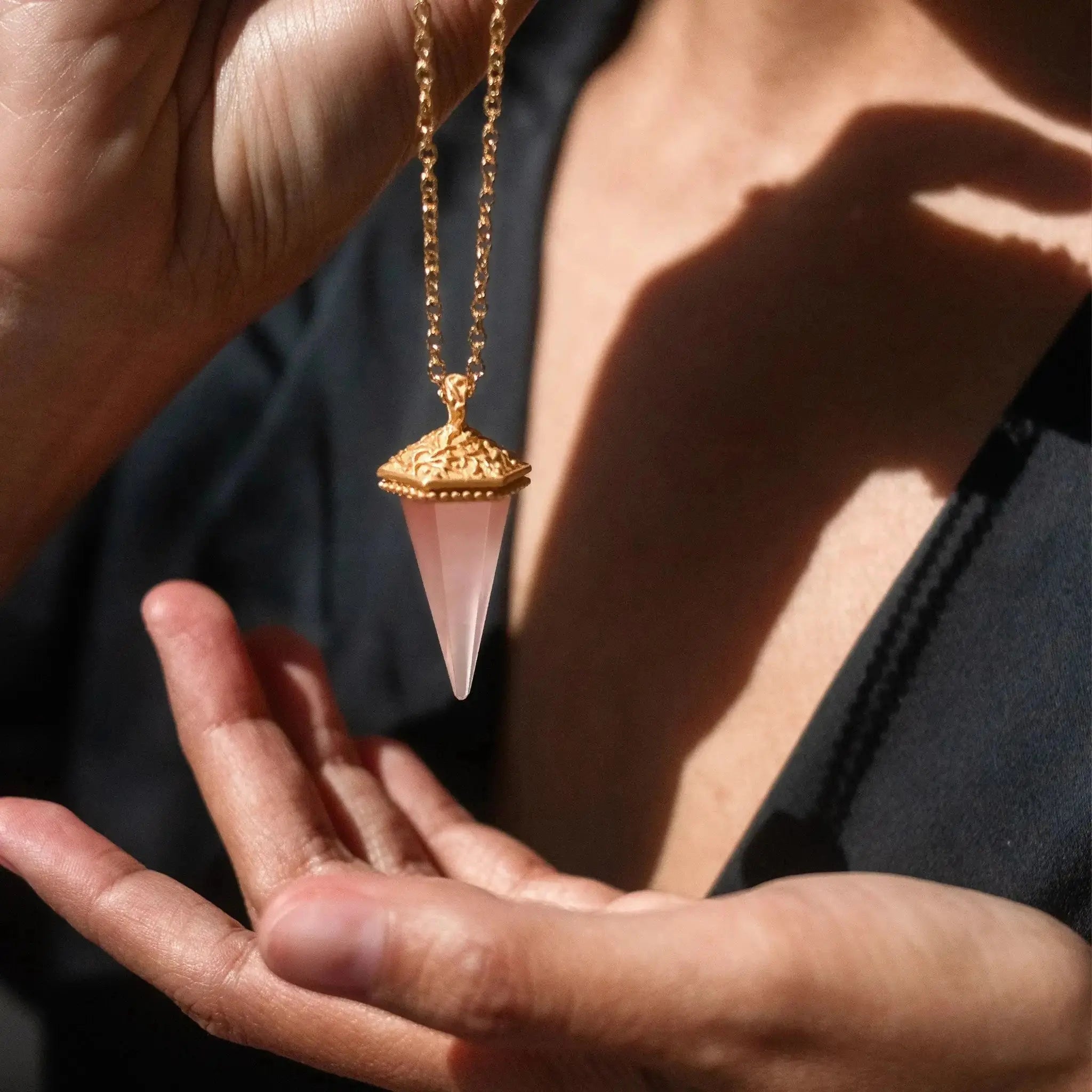 The Gentle Oracle • Pendulum Necklace Ananda Soul