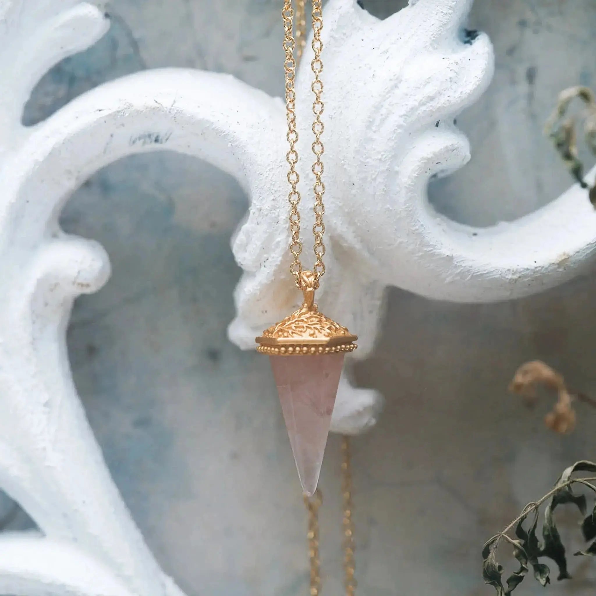The Gentle Oracle • Pendulum Necklace Ananda Soul