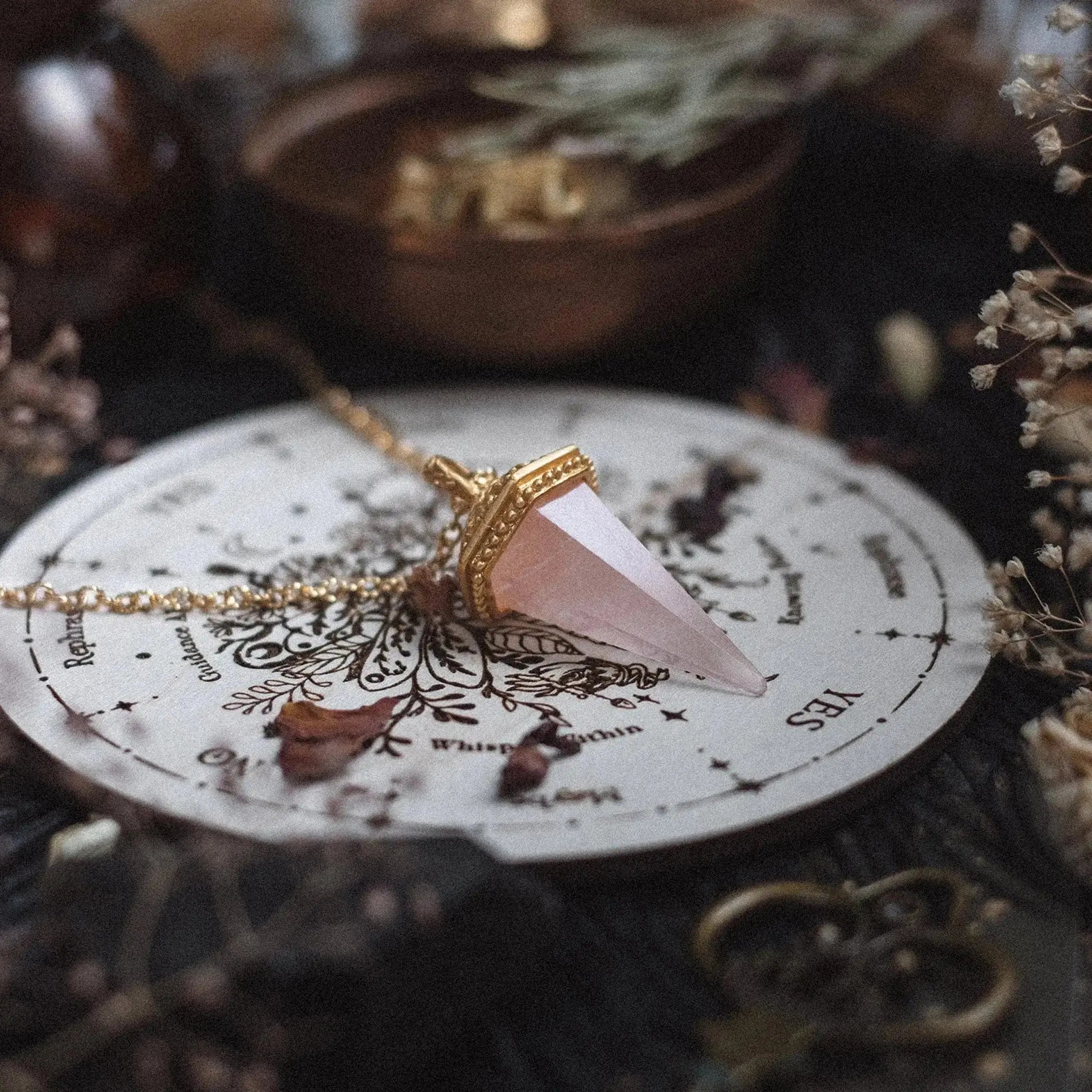 The Gentle Oracle • Pendulum Necklace Ananda Soul