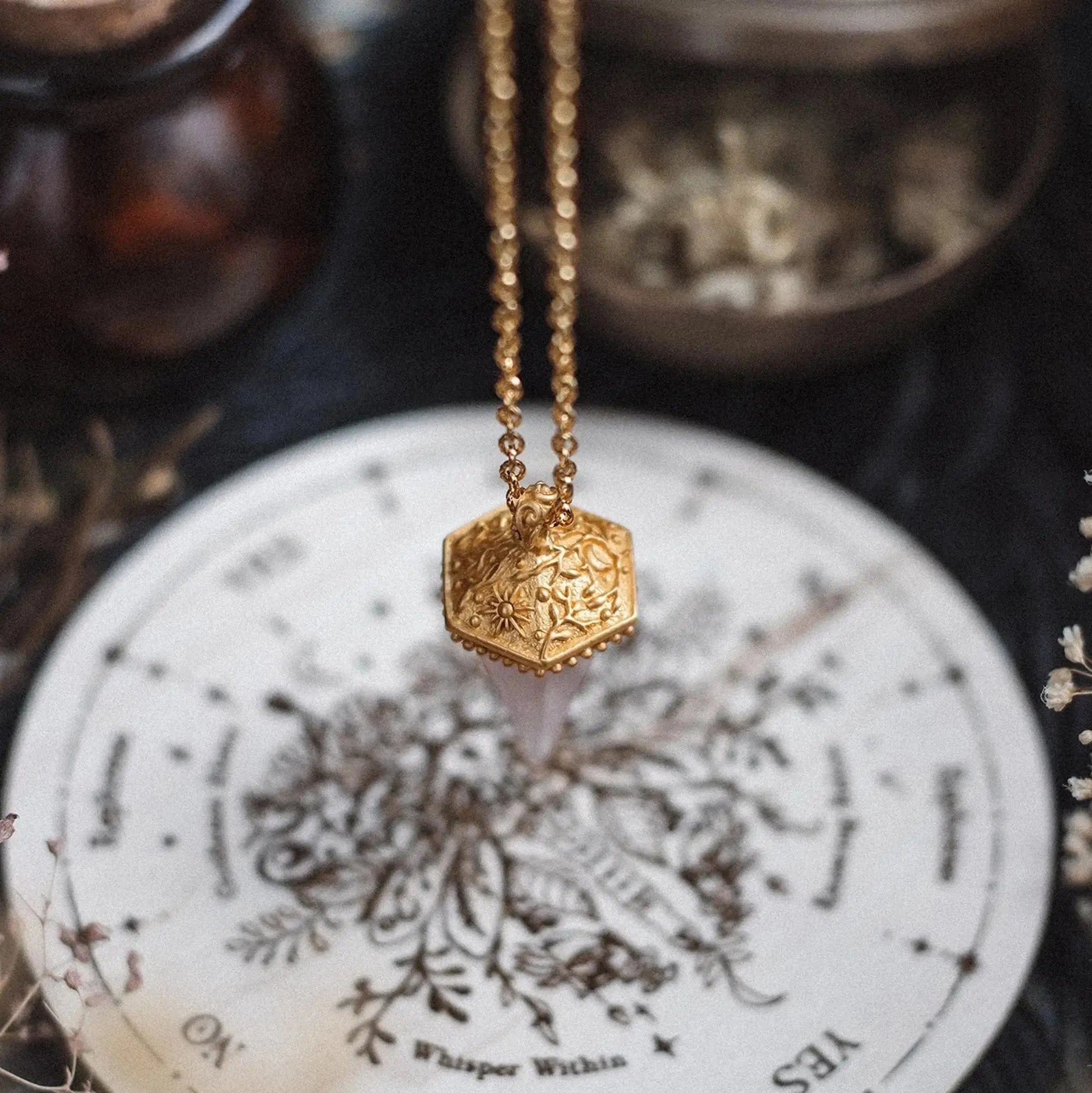 The Gentle Oracle • Pendulum Necklace Ananda Soul