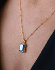 In Time • Necklace (Large Kyanite) Ananda Soul