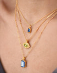 In Time • Necklace (Large Kyanite) Ananda Soul