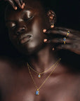 In Time • Necklace (Large Kyanite) Ananda Soul