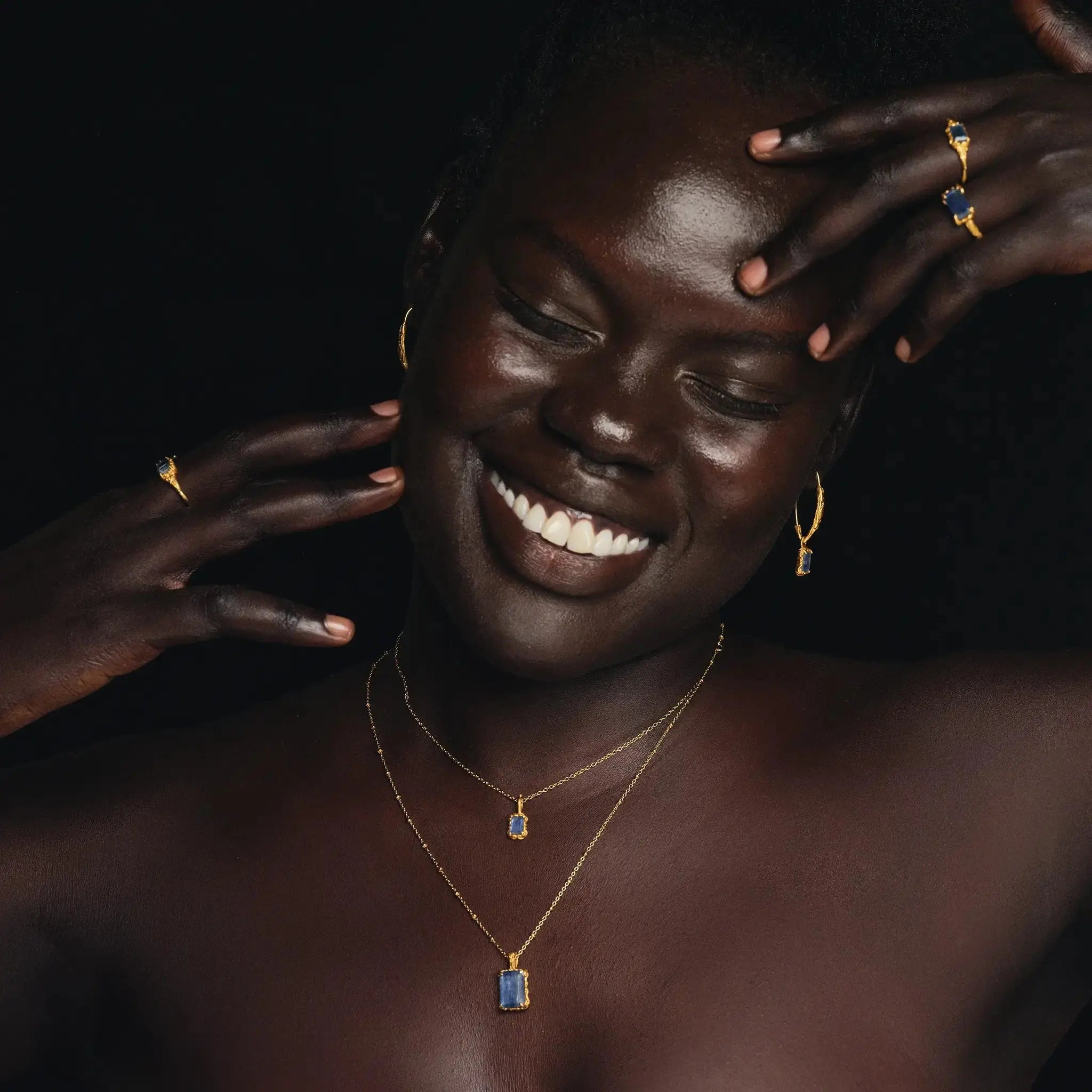 In Time • Necklace (Small Kyanite) Ananda Soul