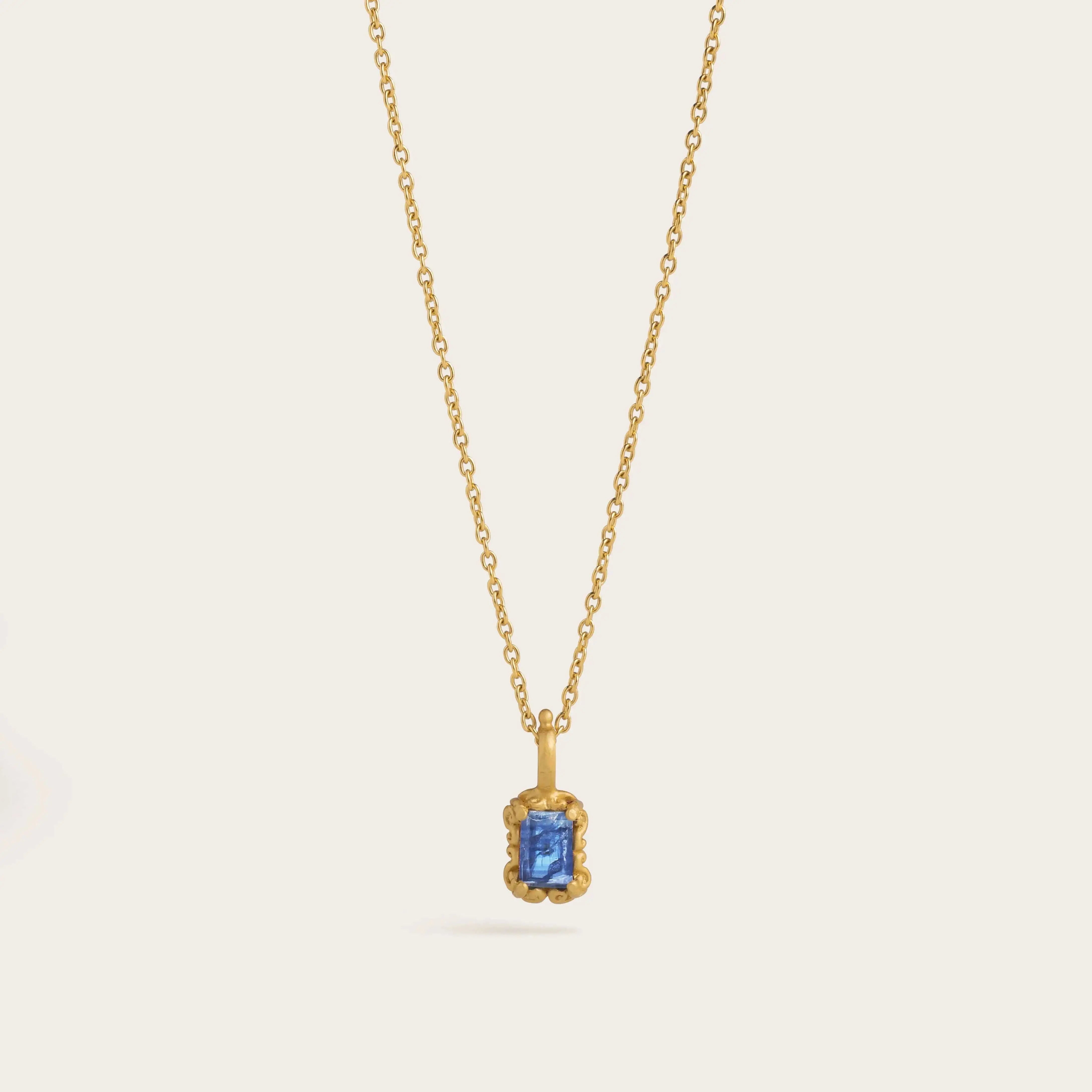 In Time • Necklace (Small Kyanite) Ananda Soul