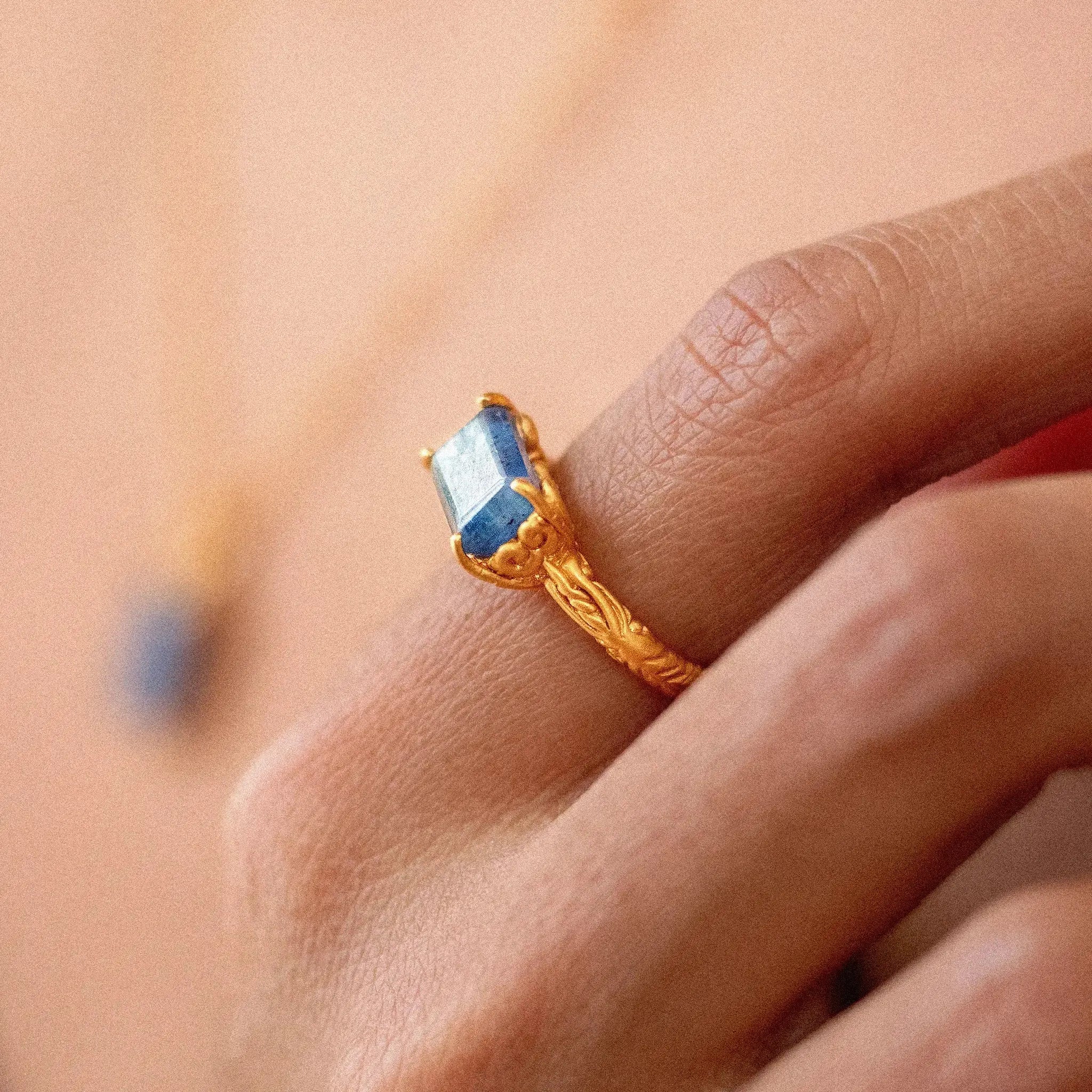 In Time • Ring (Large Kyanite) Ananda Soul