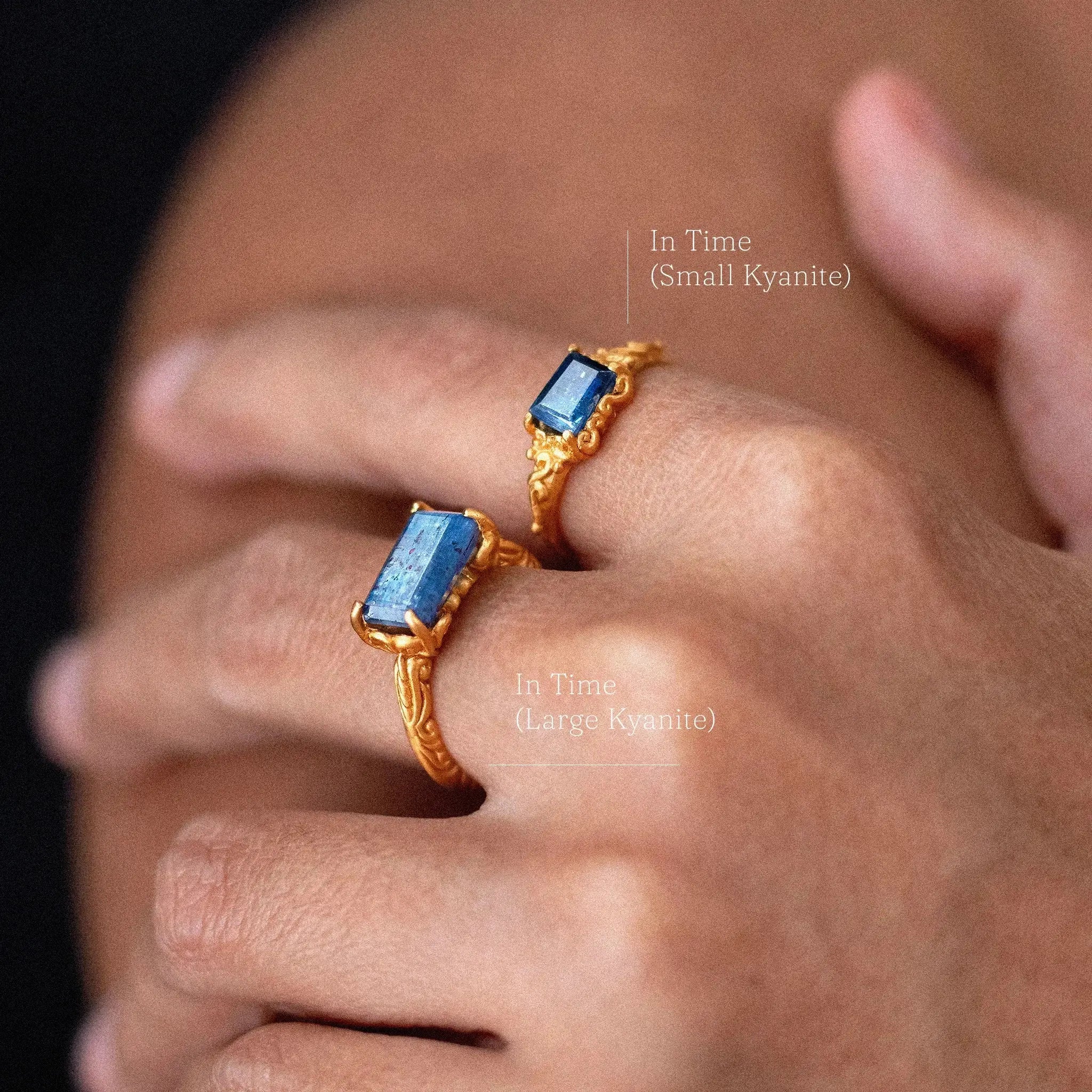 In Time • Ring (Large Kyanite) Ananda Soul