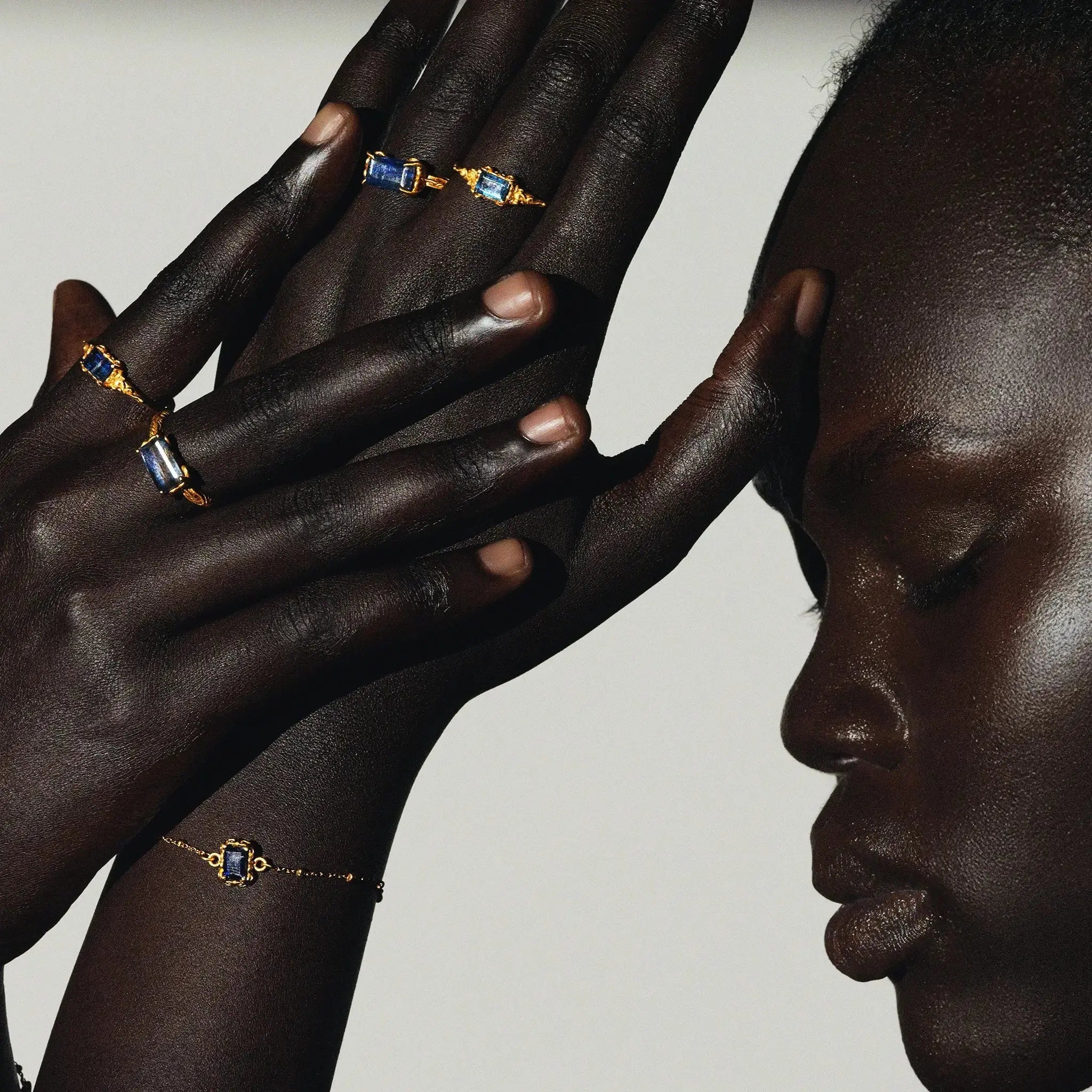 In Time • Ring (Small Kyanite) Ananda Soul