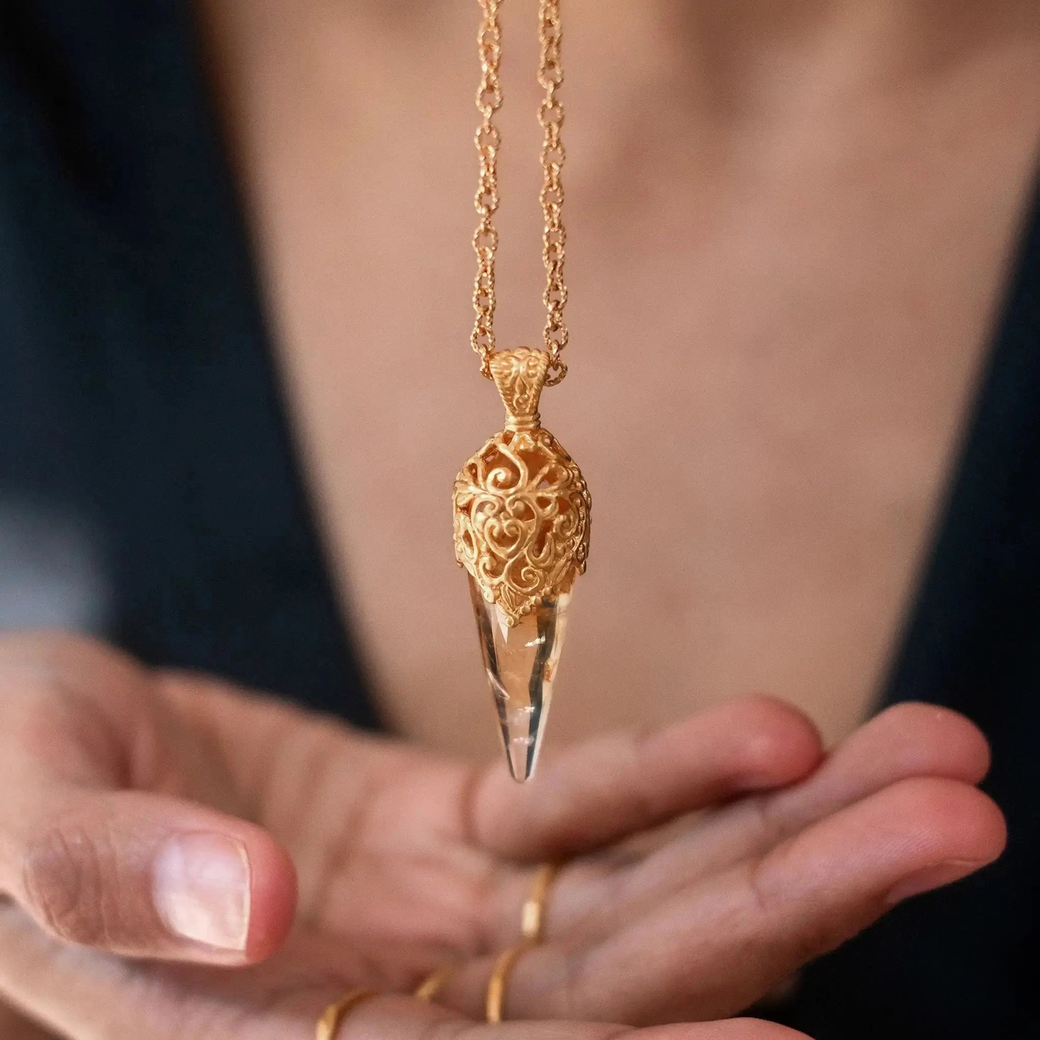 Inner Sun • Pendulum Necklace Ananda Soul