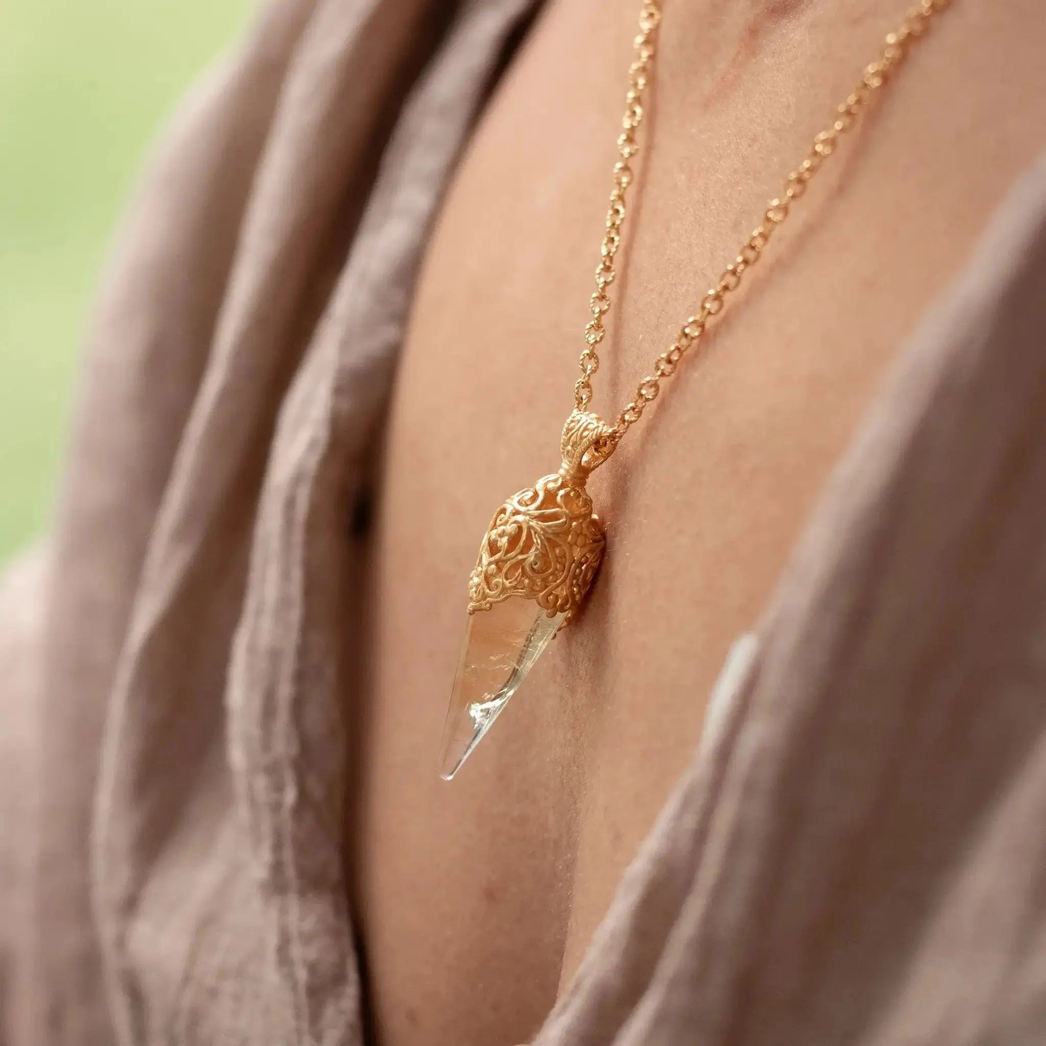 Inner Sun • Pendulum Necklace Ananda Soul