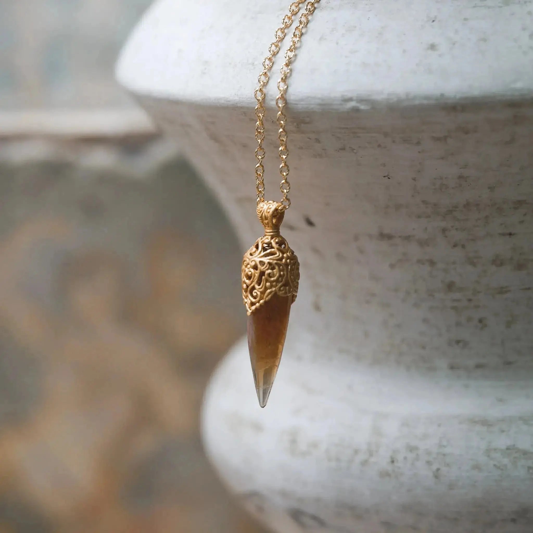 Inner Sun • Pendulum Necklace Ananda Soul